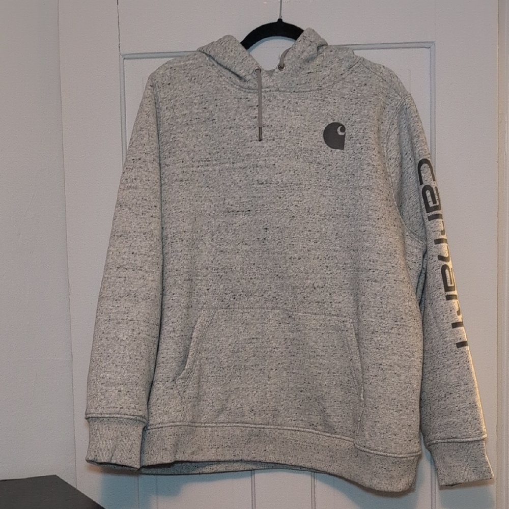 Carhartt Heather Gray Pullover Hoodie
